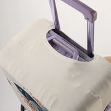 Japanese Koi Wave Pattern Luggage Protective Cover, suitable for 18-32 inch luggage covers, luggage handle gloves, travel access