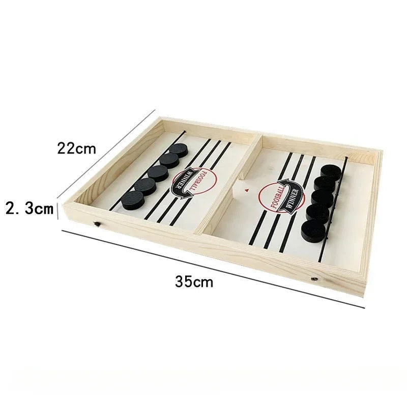 Juego de mesa de hockey con catapulta, ajedrez, juguete interactivo para padres e hijos, juego de mesa de lanzamiento rápido, juguetes para niños. 