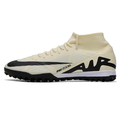 Zapatillas de fútbol Nike Zoom Superfly 9 Academy TF para hombre, resistentes al desgaste y con tacos de entrenamiento para césped artificial DJ5629-700