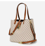 CH Women's Large Capacity Handbag Daily Commuting High-end Versatile PU Material Letter Printed Design Women's Crossbody Bag