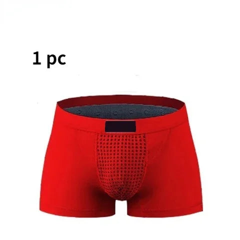 New Upgraded Version of Men's Magnetic Therapy Health Panties 22 Magnet Reinforced Boxer Briefs (L-6XL) Brazilian Men's Underwear