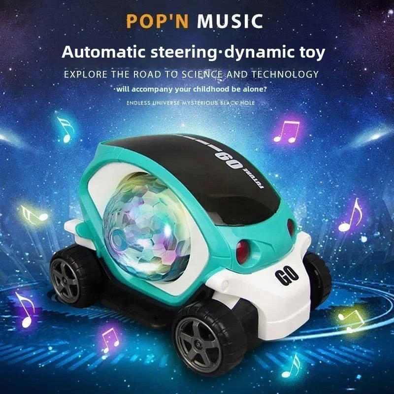 1-2 Years Boy Baby Car Toys Toddler Crawling Sensory Toy Car Toys Electronic Car Tummy Time Gift for Kids Birthday Gifts Popular