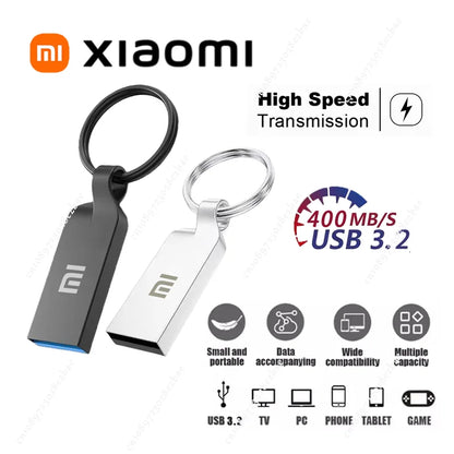 Xiaomi 2TB U Disk Mini Pen Drive USB Memory USB Flash Drives Type C High Speed USB3.2 Waterproof Pendrive Metal Memoria USB Disk