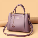 2024 Luxury Women Designer 3 Layers Shoulder Crossbody Bag Ladies Large Capacity Leather Handbags Shopper Brand Messenger Totes