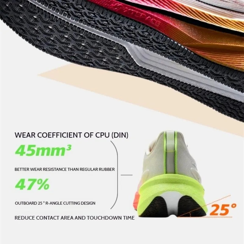Xtep Women's Running Shoes 2000km 3.0 2025 Spring Lightweight Cushioned Wear-Resistant Training Jogging Sneakers 875118110034