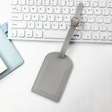 Personalized Initials Luggage Tag Custom Letters Men Women Suitcase Name Tag PU Airplane Labels Engrave Logo Travel Accessories