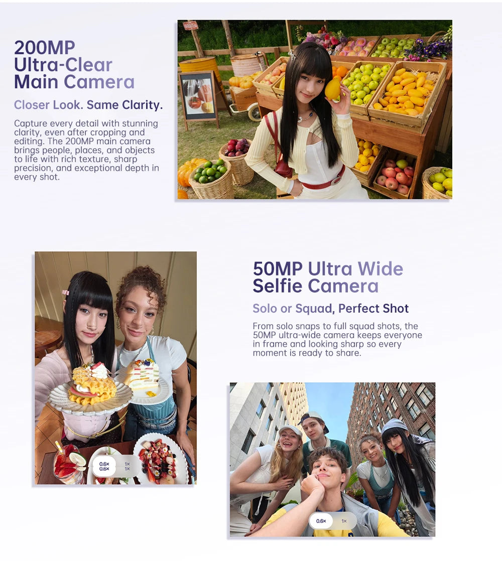 Smartphone OPPO Reno16 5G (Versão UE) 8GB+512GB, Câmera de 50MP, Selfie Ultra-Wide, AI Remix Collage, Bateria de 6000mAh, Carregamento de 80W, Tela de 6,32 polegadas, Garantia Oficial OnePlus