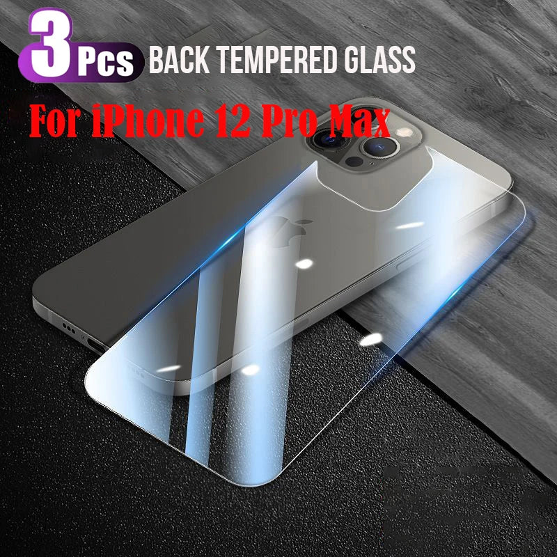 3 protectores de pantalla de vidrio templado para iPhone 15, 14, 13, 12, 11 Pro Max, Mini 15, 14 Plus, 15 ProMax