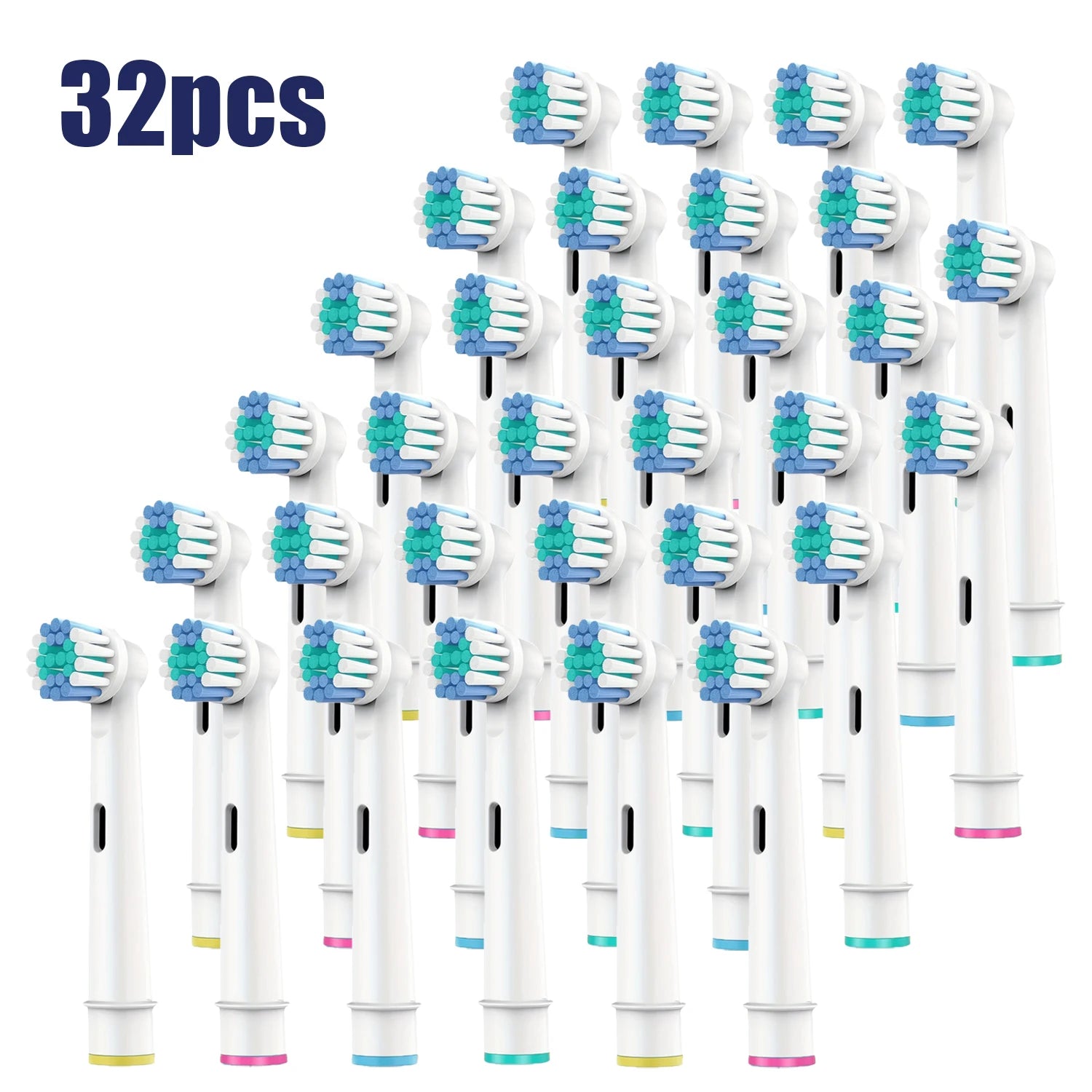 4/8/16pcs Replacement Brush Heads For Oral-B Electric Toothbrush Fit Advance Power/Pro Health/Triumph/3D Excel/Vitality