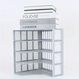 1 pcs, thickened file rack, file frame, quadruple file seat, simple data basket, shelf, file basket, office use, student use