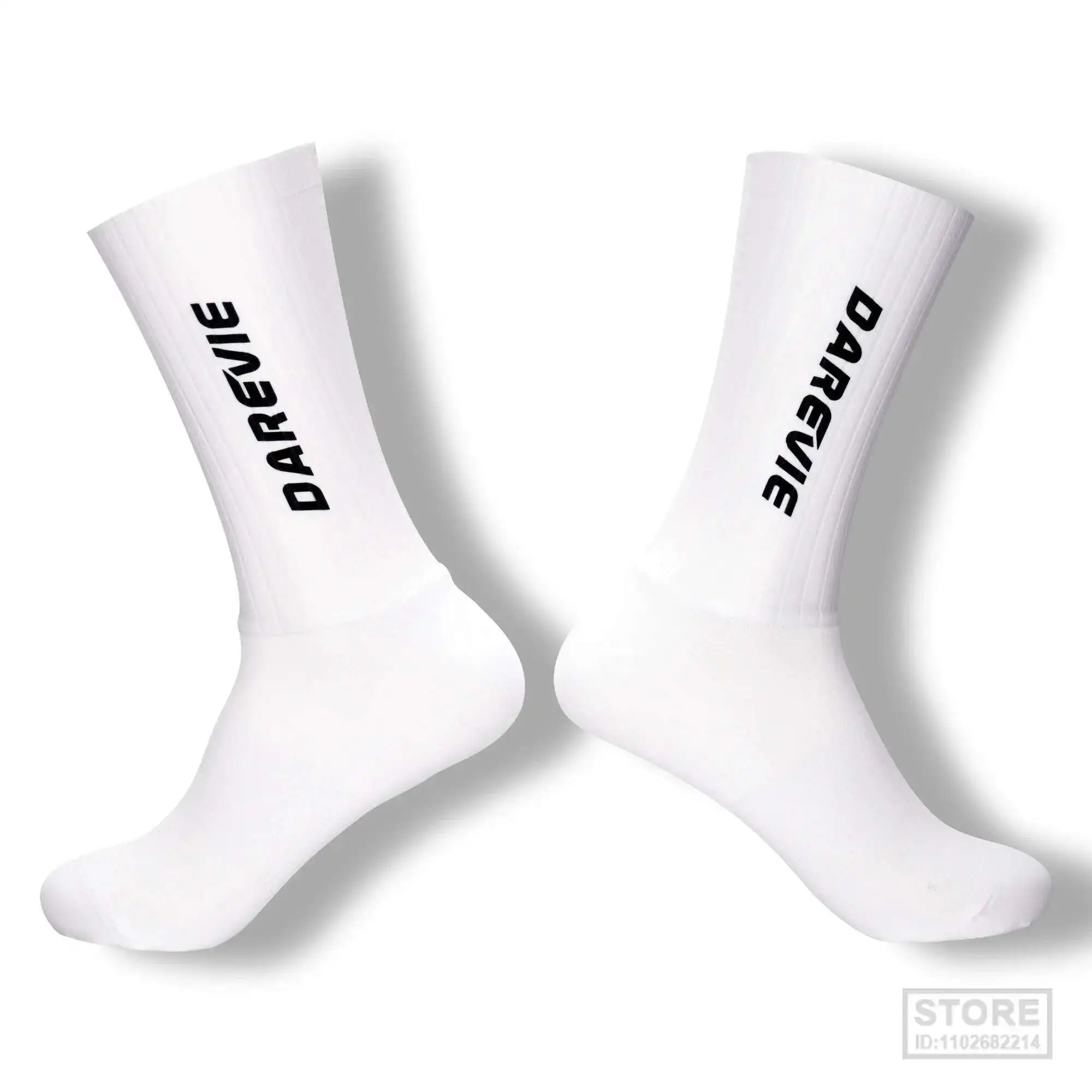 High DAREVIE Cycling Socks Aero Speed Sock Pro Sports For Men Anti-slip Breathable Athletic Moisture Control