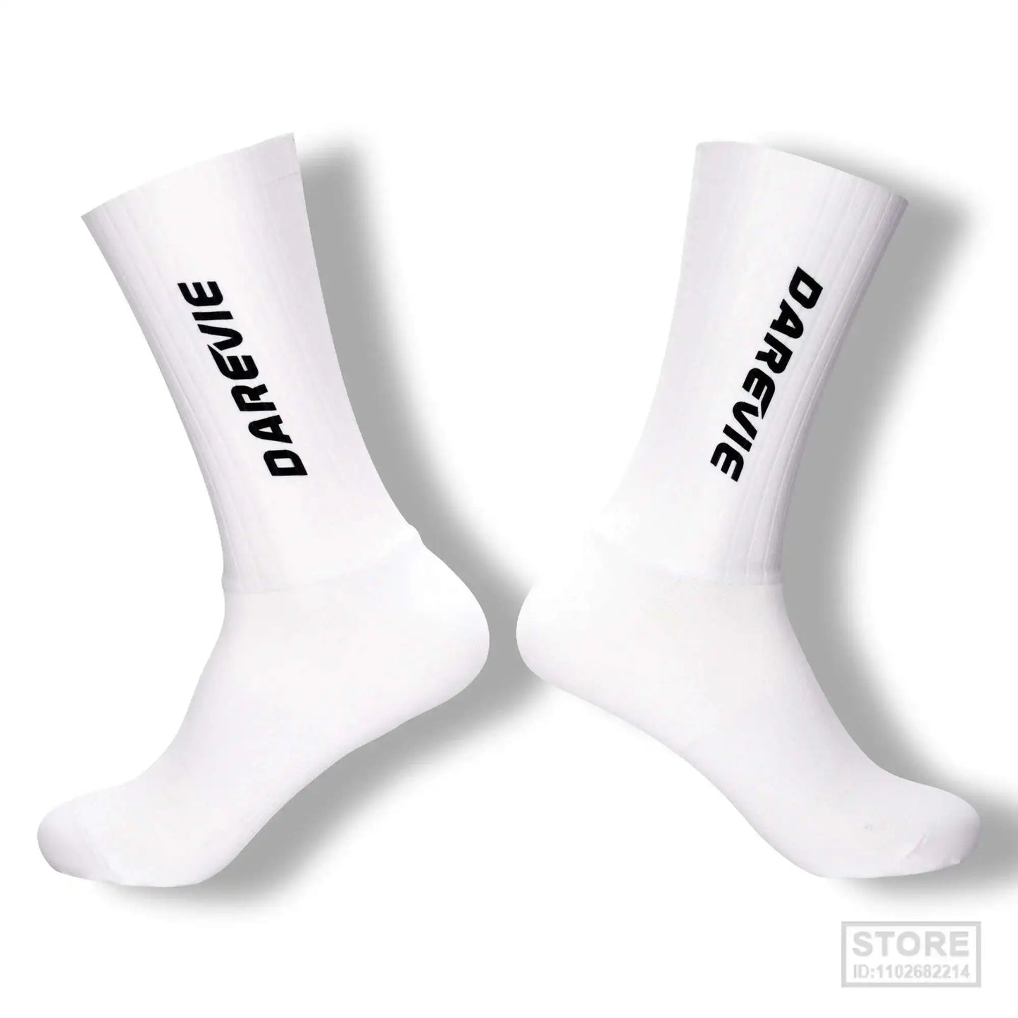 High DAREVIE Cycling Socks Aero Speed Sock Pro Sports For Men Anti-slip Breathable Athletic Moisture Control