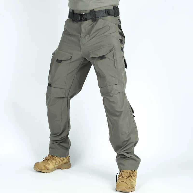 Men's Urban Ops Tactical Cargo Pants Work Casual Water Resistant Hiking Climbing Pants for Men Combat Trousers Army Combat Pants