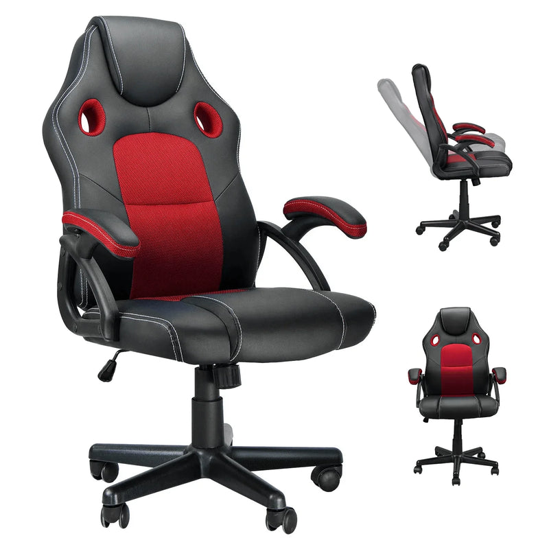 Allinlife gaming chair 130 kg load capacity ergonomic gaming chair, gamer chair adjustable height armrests, height adjustable range 100 - 110cm