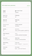 TWS Wireless Earphone Bluetooth 5.3 Headphones Sport Gaming Headsets Noise Reduction Earbuds Bass Touch Control for allphone