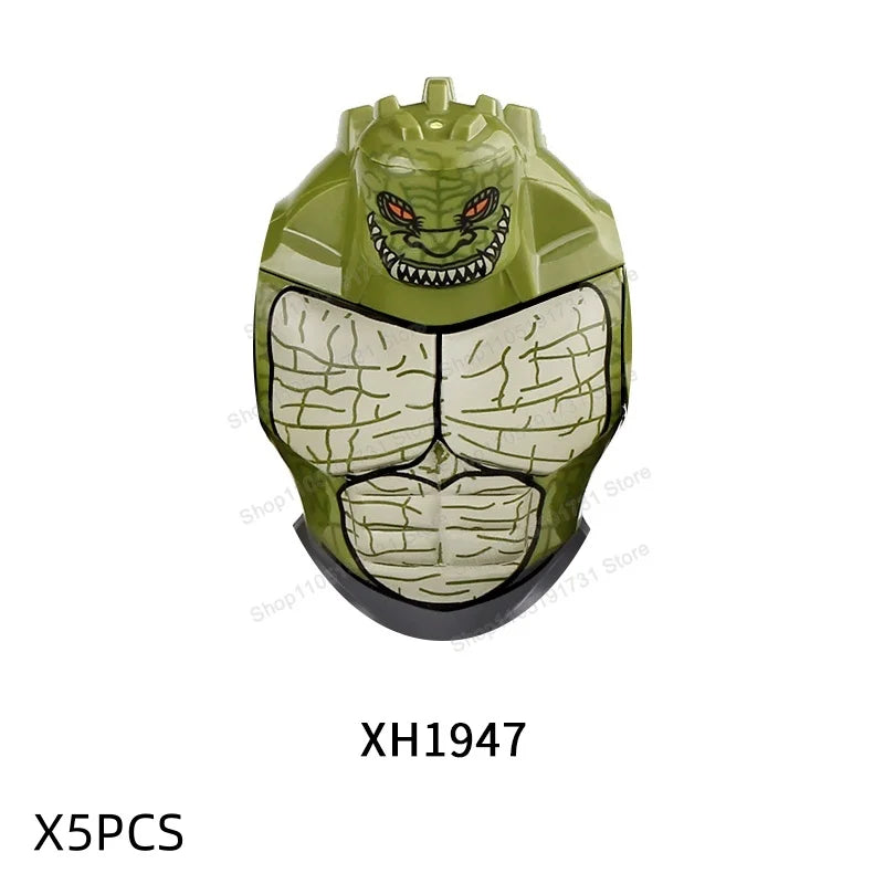 Movie Game Mini Action Figures Big Size Building Block Mecha Assembled Accessories Figure Building Block Toy For Children Gifts