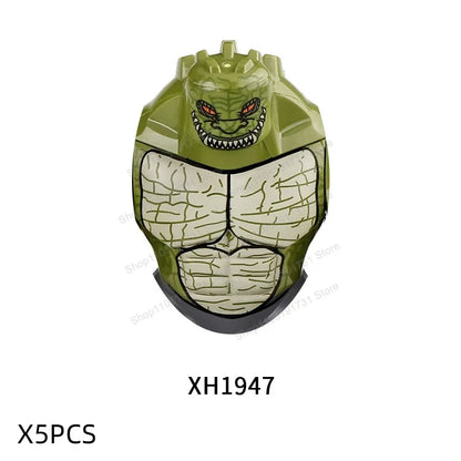 Movie Game Mini Action Figures Big Size Building Block Mecha Assembled Accessories Figure Building Block Toy For Children Gifts