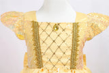 Children's Halloween Role Play Fairy Princess Belle Dress Xmas Carnival Masquerade Performance Birthday Party Fancy Girl Clothes