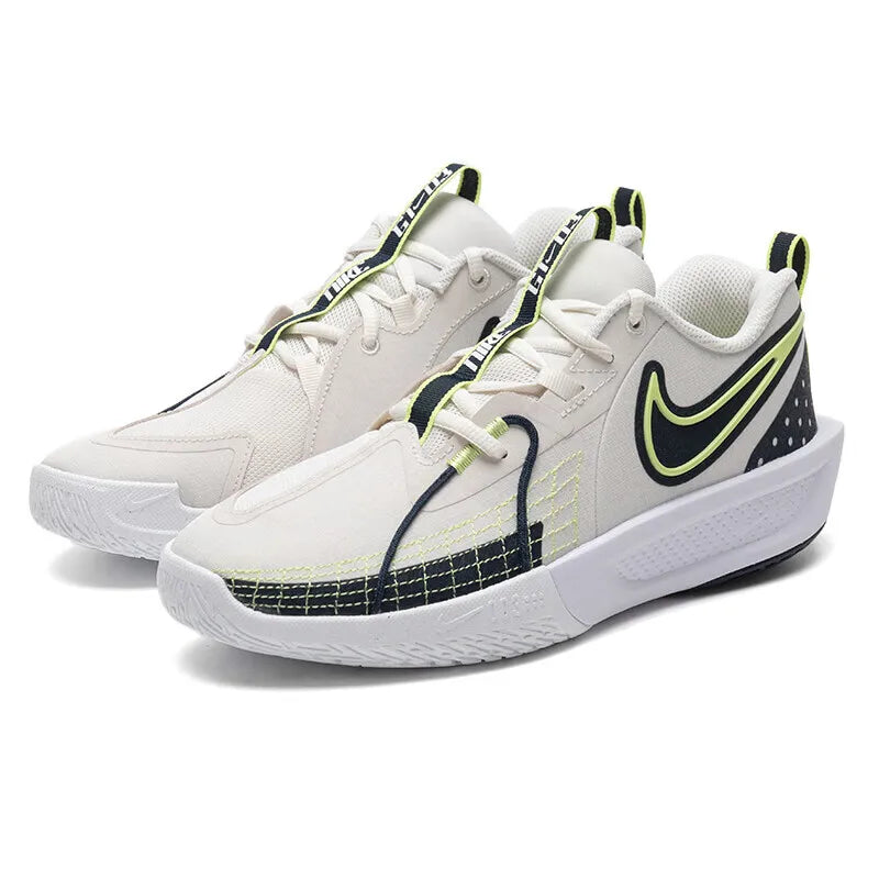 Nike youth big children's shoes 2025 spring sports shoes G.T. CUT 3 cushioned wear breathable basketball shoes FD7033-005
