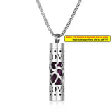 Stainless Steel Aromatherapy Necklace Diffuser Pendant Aroma Diffuser Locket Perfume Essential Oil Diffuser Pendant Necklace
