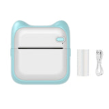 Mini Printer, Portable Thermal Printer Efficiently and Quickly, Inkless Pocket Photo Printer for Study Notes, Pictures, DIY
