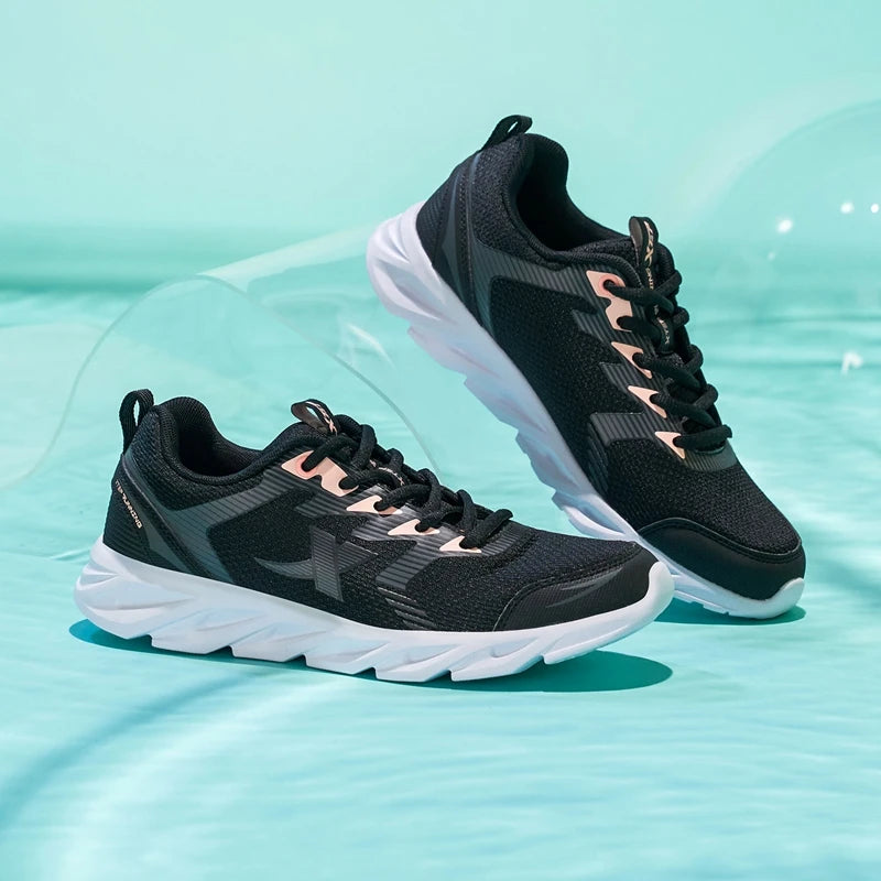Xtep Women's Running Shoes Wear-resistant Casual Sports Shoes For Women Winter Tennis Female Sneakers White 879318110073