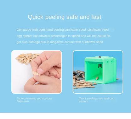 Pelador automático de semillas de melón, desgranador de semillas de girasol, abridor de semillas de melón, cascanueces, accesorios de cocina para el hogar.