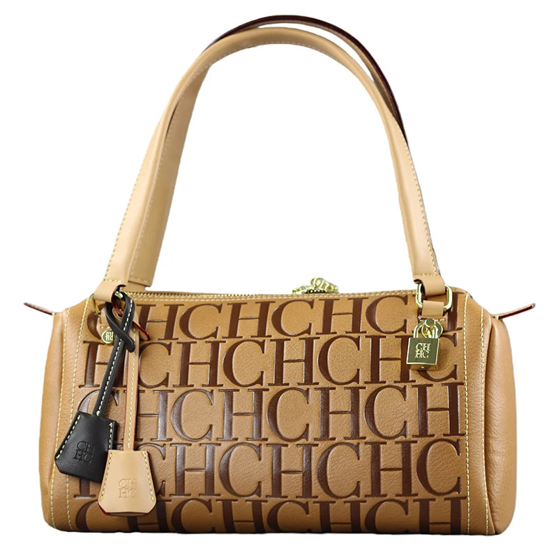 CH Niche Brand Women's Bucket Bag New Large Capacity Letter Print Design 2025 New Women's Classic Handbag
