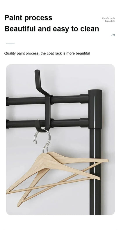Zapatero multicapa para el hogar, multifuncional, para dormitorio, armario para zapatos y abrigos