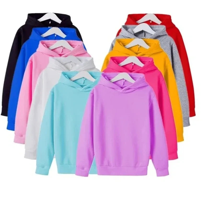 Kids Spring and Autumn Hoodie Men's and Women's Sports Set Casual Jogging Sports Top + Pants 2-12 Year Old Printed Card Letter