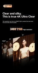 Xiaomi 4K HD Mini Webcam Portable 1080P Webcam With Microphone Light Laptop Desktop Computer For Live Video Call Conference