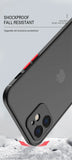 Luxury Shockproof Armor Matte Case For iPhone 11 12 13 Pro Max XR XS X 7 8 Plus SE Mini Silicone Bumper Clear Hard PC Cover