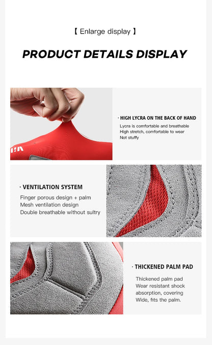 Touch Screen Long Full Fingers Half Fingers Gel Sports Cycling Gloves MTB Road Bike Riding Racing Women Men Bicycle Gloves