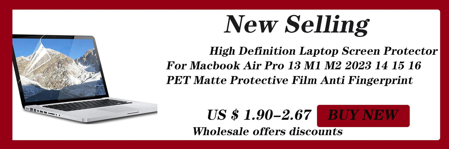 Funda protectora de microfibra para teclado de portátil, antipolvo, para MacBook Pro de 13/15/16 pulgadas