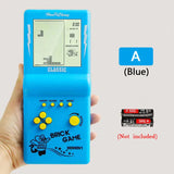 Handheld Game Players Electronic Console Built-in 23 Games for Tetris Retro Classic Brick Game Machine Children's Student Toys