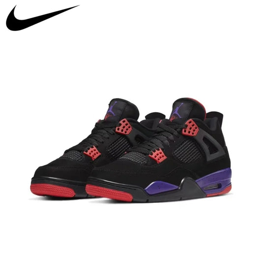 Nike Air Jordan 4 AJ4 Men's Military 2024 New Military Black Basketball Shoes