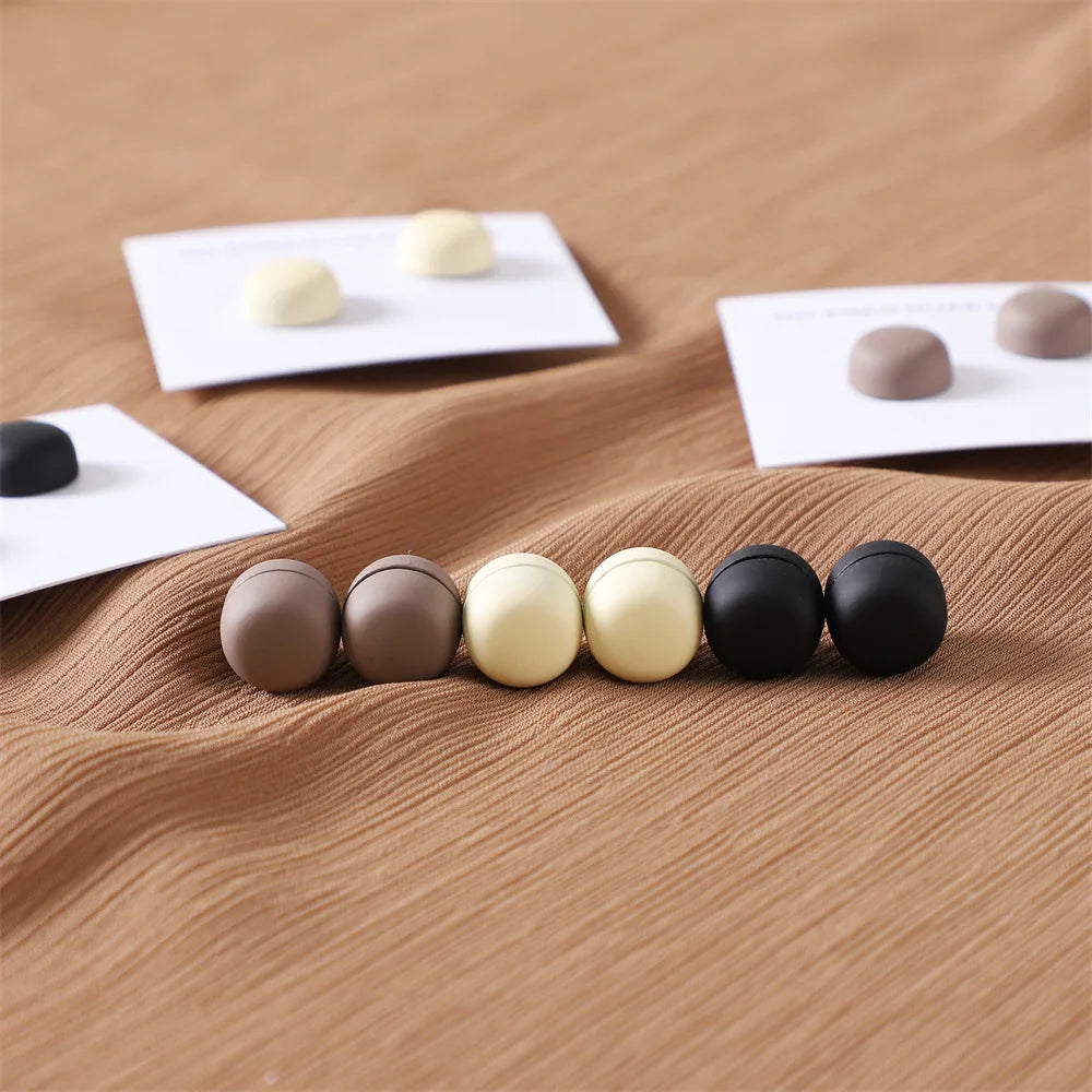 Safe macaron cor hijab broche forte chapeamento de metal magnético hijab clipe luxo sem buraco pinos broches ímã para lenço muçulmano