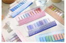 200 Sheets/set of Moranti Colored Index Stickers for Marking, Message Creative Stationery Stickers