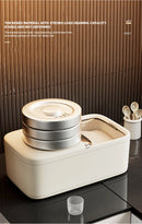 10KG Rice Storage Box Home with Lid Insect Proof Moisture Proof Rice Box Grain Sealed Jar Kitchen Container Storing Dry Grain