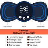 Mini Portable Neck Massager Electric Neck Stretcher for Cervical Muscle Pain Relief and Shoulder Relaxation Massage Patch