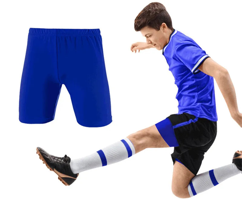 Summer Children Boy Capri Running Tights Pants Kids Basketball Football Soccer Fitness Exercise Sport Cropped Leggings Shorts 40