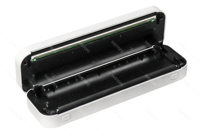 Portable A4 Thermal Printer Bluetooth Photos PDF Document Printing Machine Folded Rolls Paper For Office Work Home School Travel