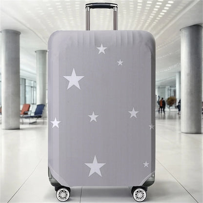 White star pattern luggage protection cover, suitable for 18-32 inch luggage covers, luggage handle gloves, travel accessories