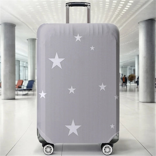 White star pattern luggage protection cover, suitable for 18-32 inch luggage covers, luggage handle gloves, travel accessories