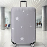 White star pattern luggage protection cover, suitable for 18-32 inch luggage, luggage handle gloves, travel accessories