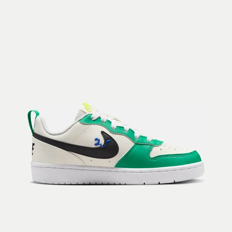 NIKE 2024 Boys' COURT BOROUGH LOW RECRAFT (GS) Kids' Sneakers Sports Shoes HF5750-101