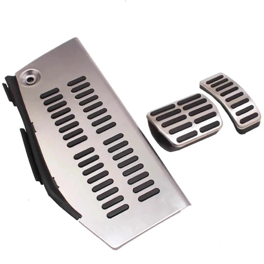 Stainless Steel Car Pedal Foot Gas Rest Pedals Plate Cover for Volkswagen Polo /VW Golf 4 /Bora /Beetle /RSi GTI R32 /Audi A3