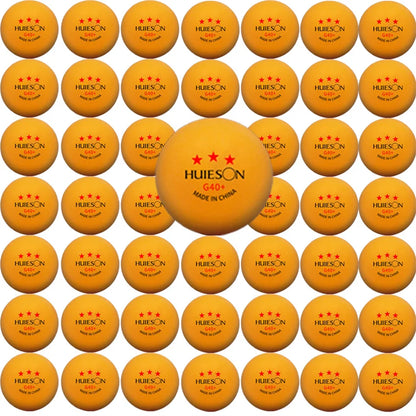 Huieson 50/100 PCS High Quality Ping Pong Balls International Standard Table Tennis Balls  For Competition And Training