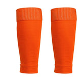 1Pair Football Socks Soccer Accessories Leg Brace Sleeves Breathable Sport Sock Adult Kids Shin Guards Calf Protection Leg Cover