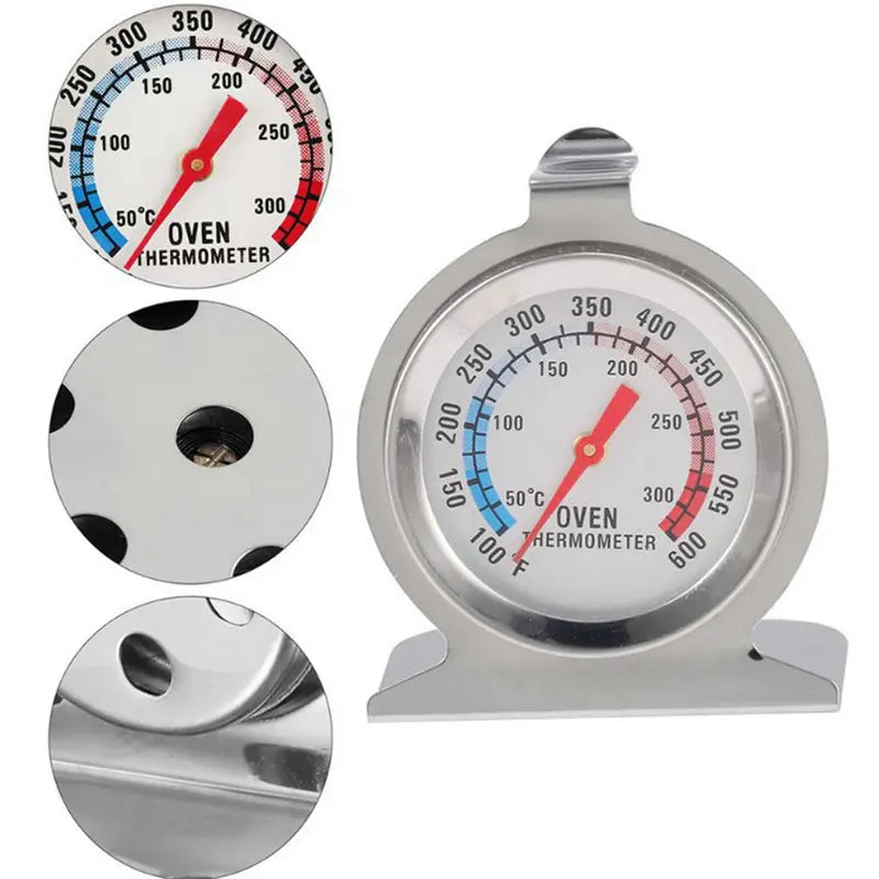 Universal Baking Food Meat Temperature Stainless Steel Oven Thermometer Gauge Microwave Cooker BBQ Temperature Measure Instrument